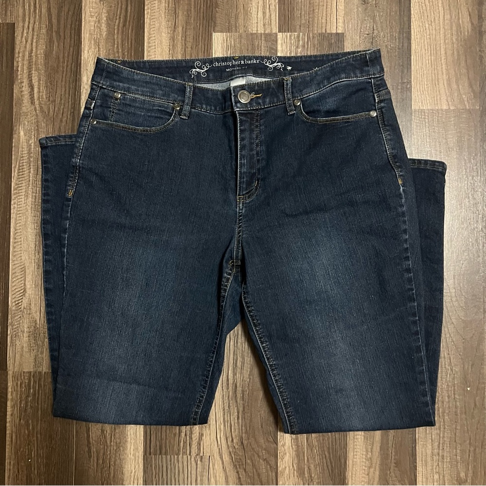 Christopher & Banks modern fit jeans size 10